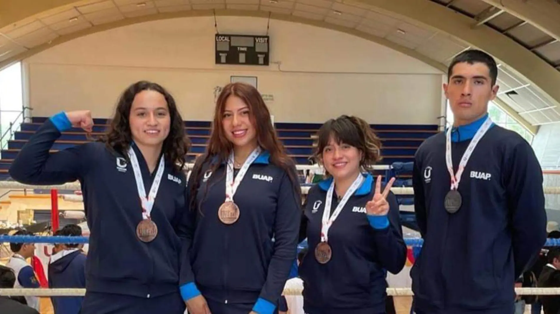 Los fajadores de la Benemérita se lucen en el ring